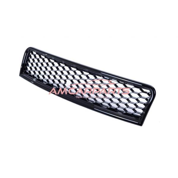 Upgrade Design Sportgrill / Kühlergrill für Audi A4 B6 (8E) 00-05 Hochglanz-schwarz in Wabengitter Optik