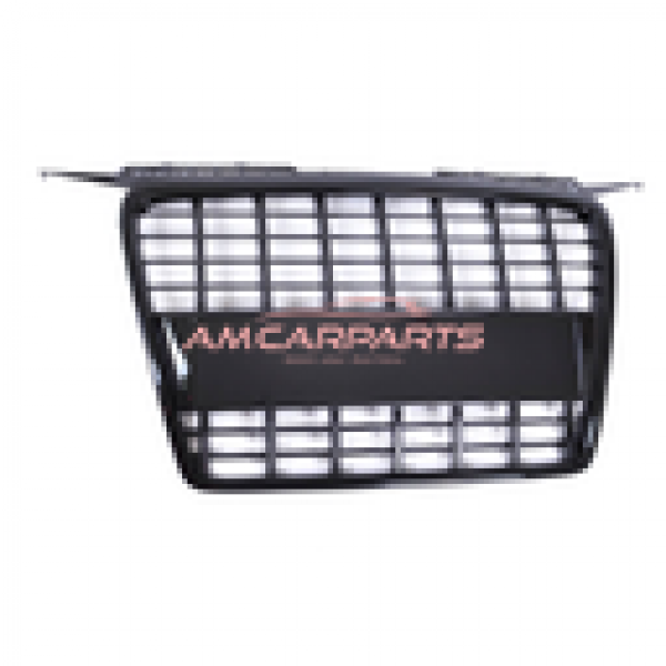 Upgrade Sportgrill / Kühlergrill für Audi A3 8P 05-08 Hochglanz schwarz