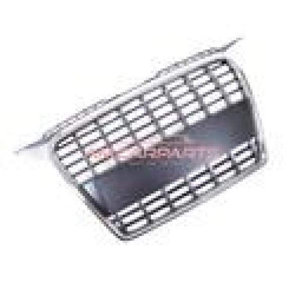 Upgrade Sportgrill / Kühlergrill für Audi A3 8P 05-08 Chrom/schwarz