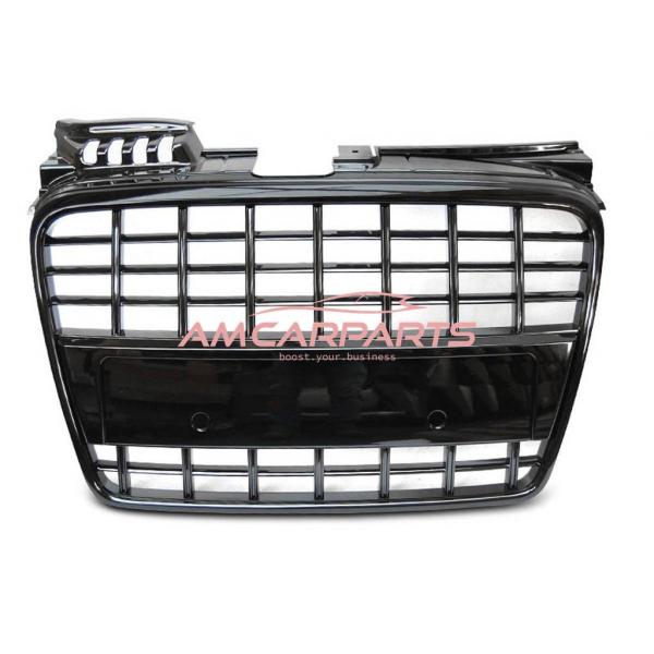 Upgrade Design Sportgrill / Kühlergrill für Audi A4 B7 05-08 Hochglanz-schwarz