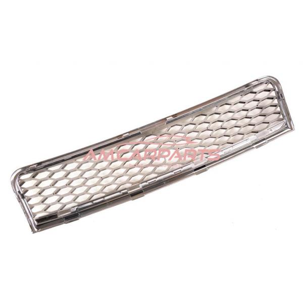 Upgrade Design Sportgrill / Kühlergrill für Audi A4 B6 (8E) 00-05 chrom/Hochglanz-schwarz in Wabengitter Optik