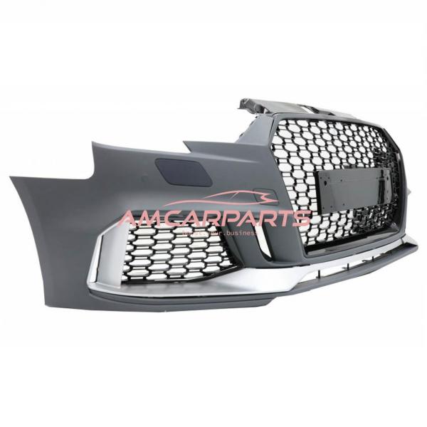 Upgrade Sport Design Frontstoßstange passend für Audi A3 8V Facelift 16-19 inkl. Grill+Lippe