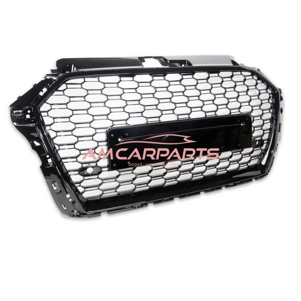 Upgrade Sport Design Frontstoßstange passend für Audi A3 8V Facelift Cabrio + 3-Türer 16-19 inkl. Grill