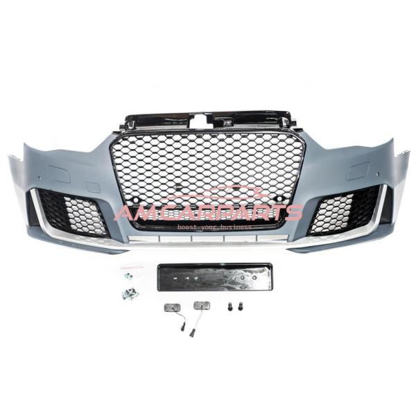 Upgrade Sport Design Frontstoßstange passend für Audi A3 8V Sportback / 3-Türer 12-16 inkl. Grill+Lippe