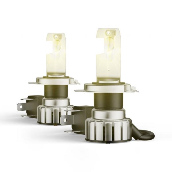 NIGHT BREAKER® LED VINTAGE H4 + R2 3000K 2St. OSRAM