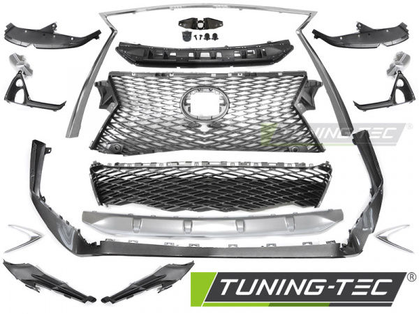 Upgrade Design Front Bodykit Set für Lexus RX IV 15-19 mit Frontkamera System