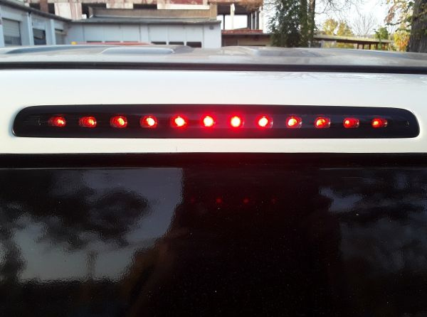 LED Bremsleuchte schwarz Klarglas für VW T5 Bus 03-15 mit Heckklappe