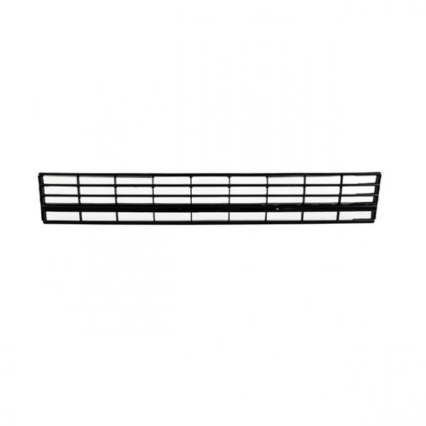Set Gitter Grill Einsatz Stoßstange vorne unten Hochglanz Schwarz passt für VW T6 ab 2015-2019