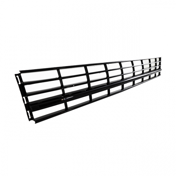 Set Gitter Grill Einsatz Stoßstange vorne unten Hochglanz Schwarz passt für VW T6 ab 2015-2019