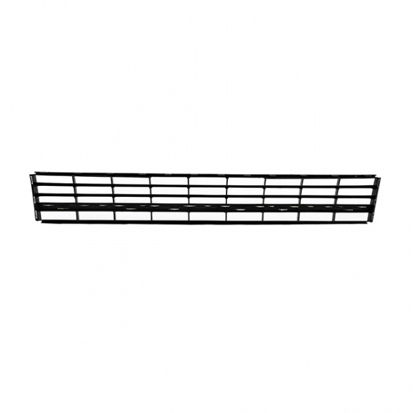 Set Gitter Grill Einsatz Stoßstange vorne unten Hochglanz Schwarz passt für VW T6 ab 2015-2019