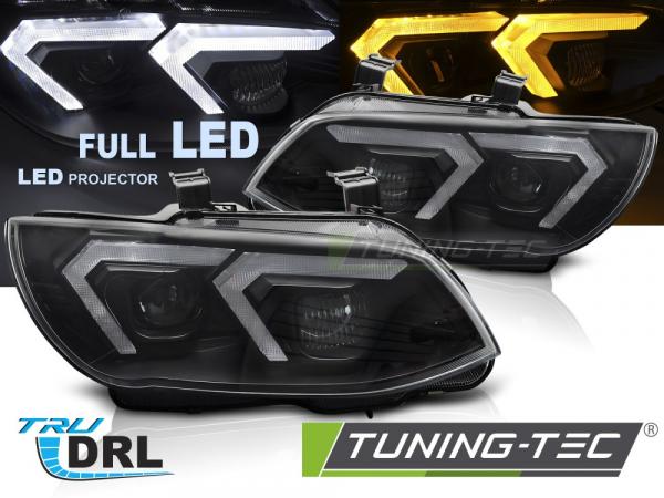 Upgrade Design Xenon LED Tagfahrlicht Scheinwerferset für BMW 3er Coupe/Cabrio E92/E93 LCI 10-13 schwarz