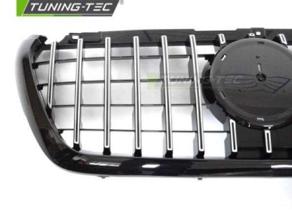 Paket - EXCLUSIVE VOLL LED Tagfahrlicht Scheinwerfer Set passend für Mercedes Benz Sprinter W907/W910 18+ schwarz/chrom +Upgrade Sportgrill / Kühlergrill passend für Mercedes-Benz Sprinter W907 /910 18-23 Hochglanz schwarz/chrom