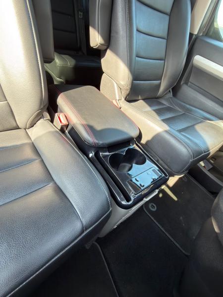 Upgrade+ "Freeze" Staufach Mittelkonsole Ablage passend für Opel Zafira Life / Lounge 21+ mit Kühlfunktion, USB und Getränkehaltern + App Steuerung