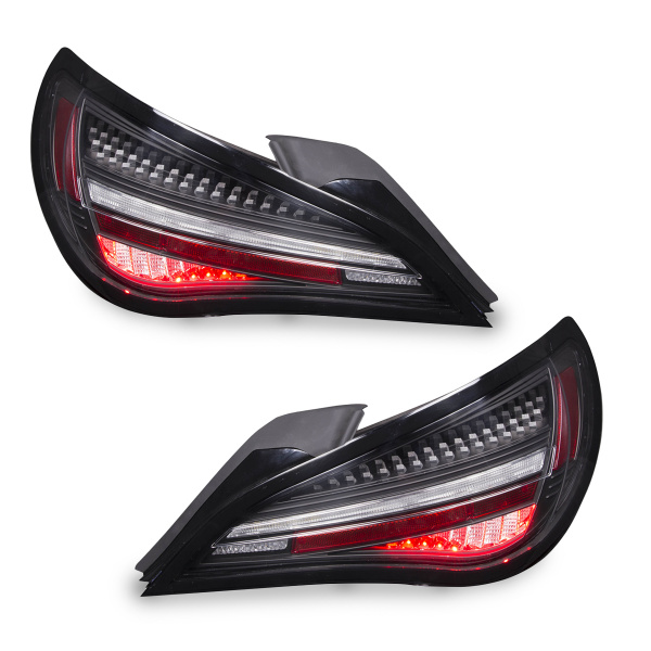 Voll LED Upgrade Design Rückleuchten Set für Mercedes Benz CLA C117 / X117 13-16 schwarz/klar dynamisch