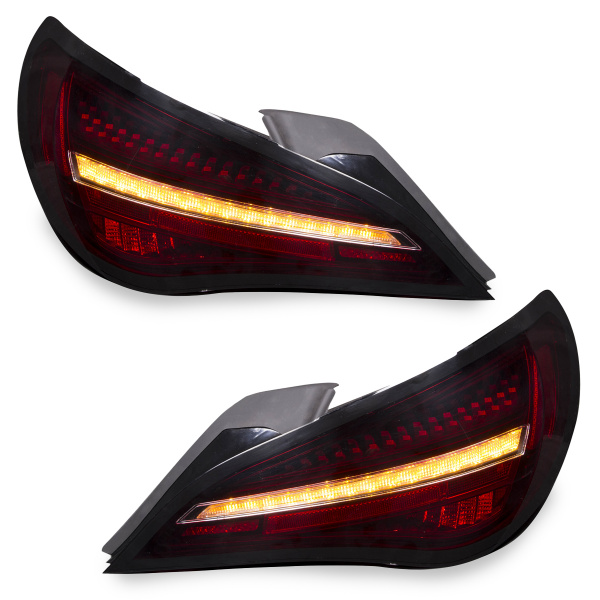 Voll LED Upgrade Design Rückleuchten Set für Mercedes Benz CLA C117 / X117 13-16 rot/rauch dynamisch