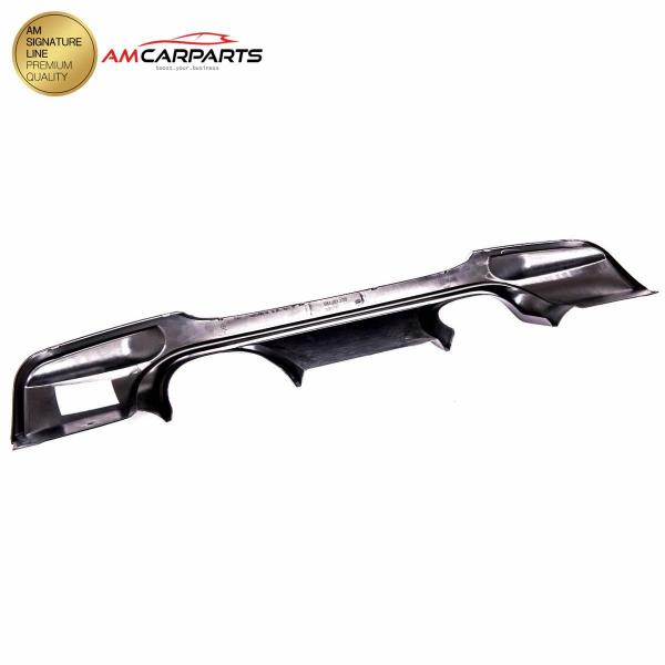 Upgrade Sport Design Heck Diffusor passend für BMW 3er E90 / E91 Limousine / Touring 05-11 Matt schwarz