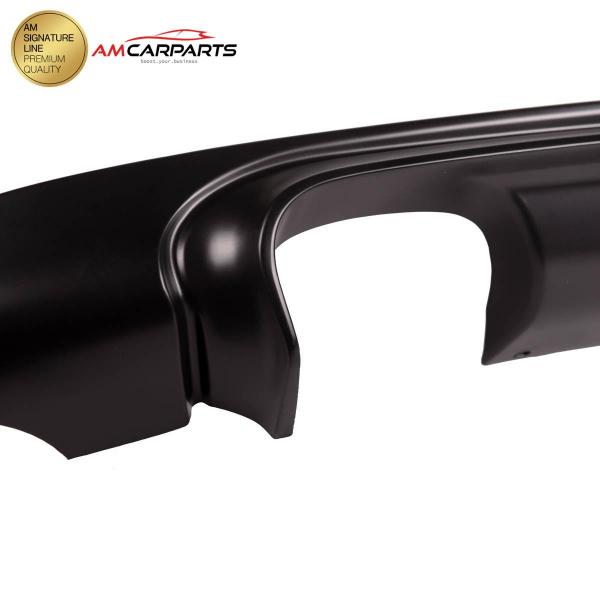 Upgrade Sport Design Heck Diffusor passend für BMW 3er E46 Limousine / Touring / Coupe / Cabrio 98-06 Matt schwarz