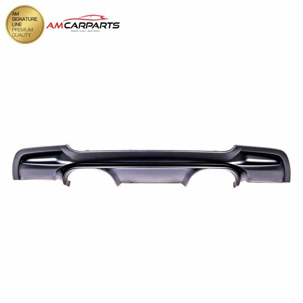 Upgrade Sport Design Heck Diffusor passend für BMW 3er E92 / E93 Coupe / Cabrio 06-13 Matt schwarz