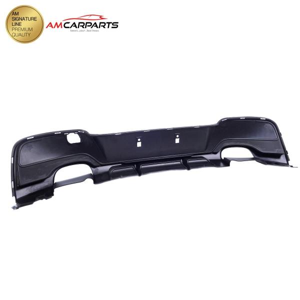Upgrade Sport Design Heck Diffusor passend für BMW 1er F20 / F21 Vor-Facelift 11-15 Matt schwarz