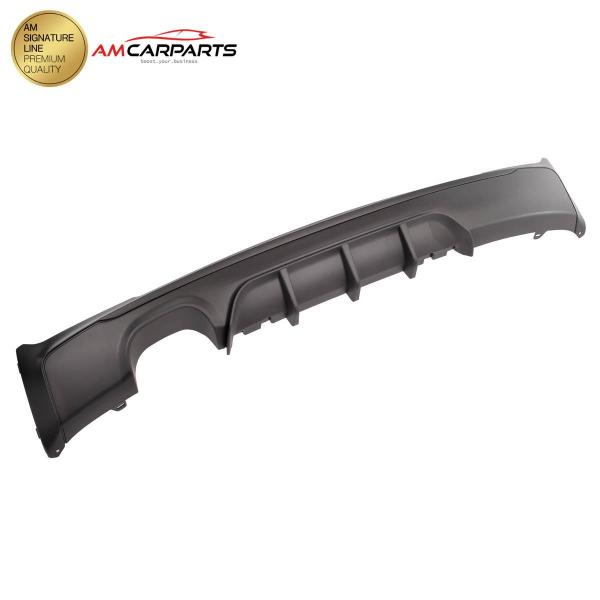 Upgrade Sport Design Heck Diffusor passend für BMW 2er F22 / F23 Coupe / Cabrio 13-21 Matt schwarz