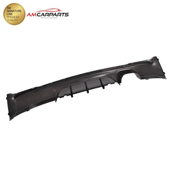 Upgrade Sport Design Heck Diffusor passend für BMW 2er F22 / F23 Coupe / Cabrio 13-21 Matt schwarz