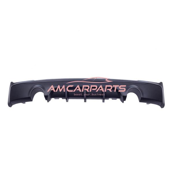 Upgrade Sport Design Heck Diffusor passend für BMW 2er F22 / F23 Coupe / Cabrio 12-20 Matt schwarz