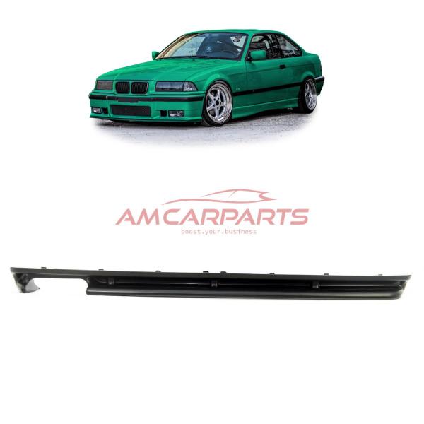 Upgrade Sport Design Heck Diffusor passend für BMW 3er E36 Limousine / Touring / Coupe / Cabrio 91-00 Hochglanz schwarz