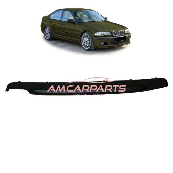 Upgrade Sport Design Heck Diffusor passend für BMW 3er E46 Limousine / Touring / Coupe / Cabrio 98-06 Matt schwarz