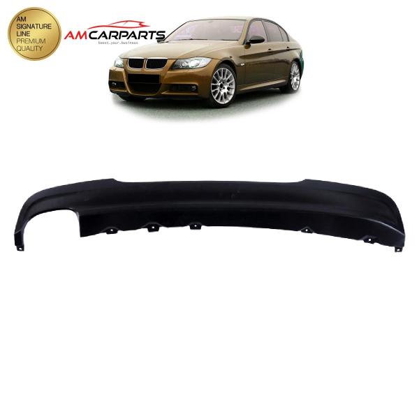 Upgrade Sport Design Heck Diffusor passend für BMW 3er E90 / E91 Limousine / Touring 05-11 Matt schwarz