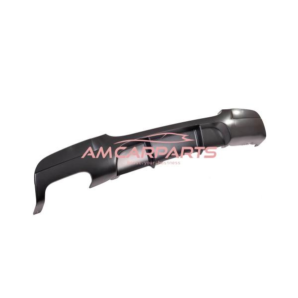 Upgrade Sport Design Heck Diffusor passend für BMW 3er E90 / E91 Limousine / Touring 05-11 Matt schwarz