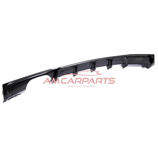 Upgrade Sport Design Heck Diffusor passend für BMW 3er F30 / F31 Limousine / Touring 11-18 Carbon-Optik