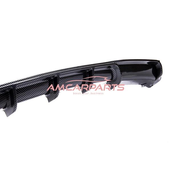 Upgrade Sport Design Heck Diffusor passend für BMW 3er F30 / F31 Limousine / Touring 11-18 Carbon-Optik