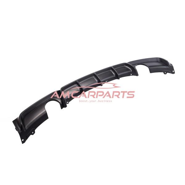 Upgrade Sport Design Heck Diffusor passend für BMW 3er F30 / F31 Limousine / Touring 11-18 Matt schwarz