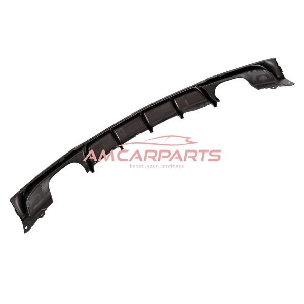 Upgrade Sport Design Heck Diffusor passend für BMW 3er F30 / F31 Limousine / Touring 11-18 Matt schwarz