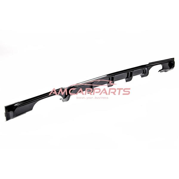 Upgrade Sport Design Heck Diffusor passend für BMW 3er F30 / F31 Limousine / Touring 11-18 Hochglanz schwarz