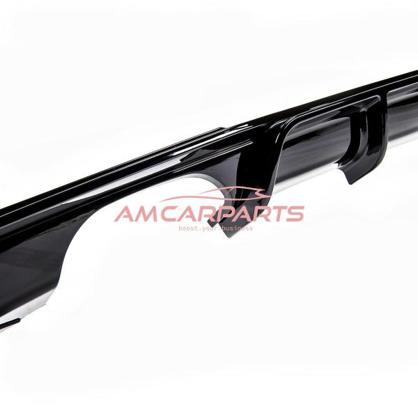 Upgrade Sport Design Heck Diffusor passend für BMW 3er F30 / F31 Limousine / Touring 11-18 Hochglanz schwarz