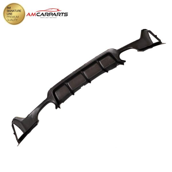Upgrade Sport Design Heck Diffusor passend für BMW 4er F32 / F33 / F36 Coupe / Cabrio 13-20 Matt schwarz