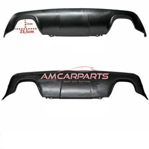 Upgrade Sport Design Heck Diffusor passend für BMW 5er E60 / E61 Limousine / Touring 03-10