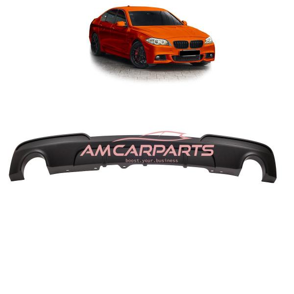 Upgrade Sport Design Heck Diffusor passend für BMW 5er F10 / F11 Limousine / Touring 09-16 Matt schwarz