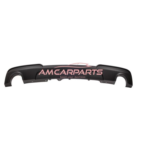 Upgrade Sport Design Heck Diffusor passend für BMW 5er F10 / F11 Limousine / Touring 09-16 Matt schwarz