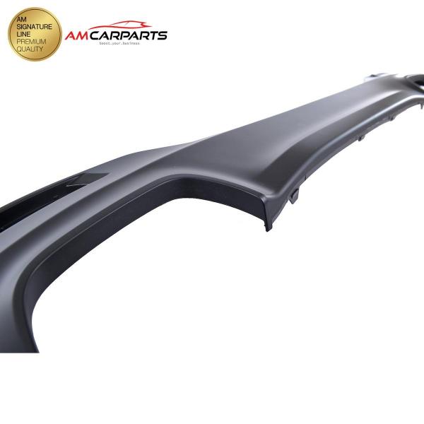 Upgrade Sport Design Heck Diffusor passend für BMW 5er G30 / G31 Vor-Facelift Limousine / Touring 16-20 Matt schwarz