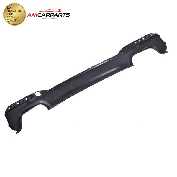 Upgrade Sport Design Heck Diffusor passend für BMW 5er G30 / G31 Vor-Facelift Limousine / Touring 16-20 Matt schwarz