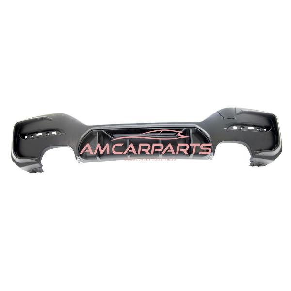 Upgrade Sport Design Heck Diffusor passend für BMW 1er F20 / F21 Facelift 15-19 Matt schwarz