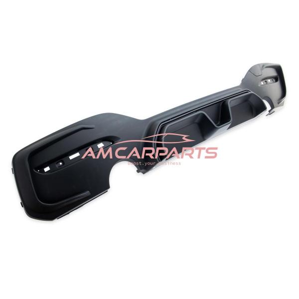 Upgrade Sport Design Heck Diffusor passend für BMW 1er F20 / F21 Facelift 15-19 Matt schwarz