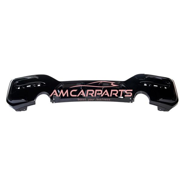 Upgrade Sport Design Heck Diffusor passend für BMW 1er F20 / F21 Facelift 15-19 Hochglanz schwarz