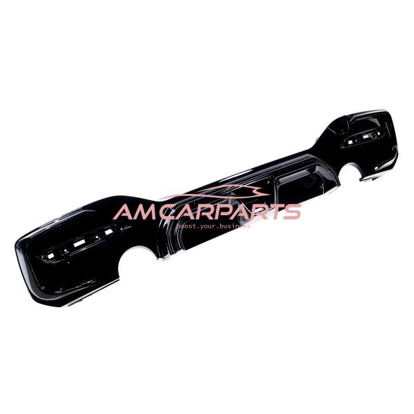Upgrade Sport Design Heck Diffusor passend für BMW 1er F20 / F21 Facelift 15-19 Hochglanz schwarz