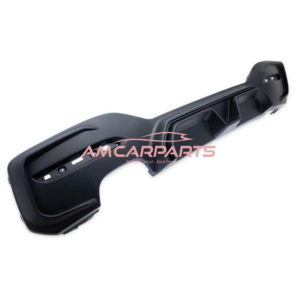 Upgrade Sport Design Heck Diffusor passend für BMW 1er F20 / F21 Facelift 15-19 Matt schwarz