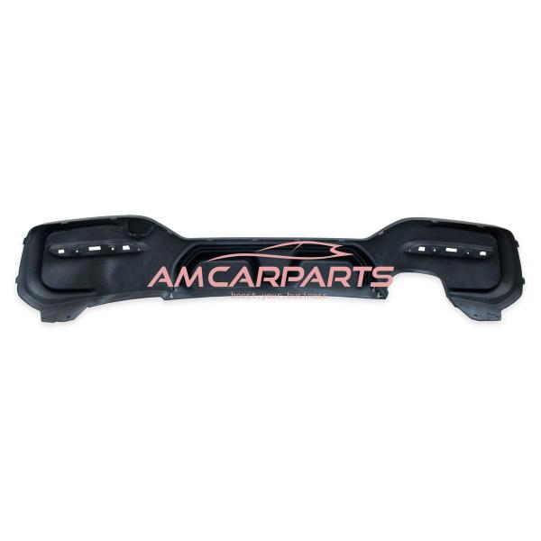 Upgrade Sport Design Heck Diffusor passend für BMW 1er F20 / F21 Facelift 15-19 Matt schwarz