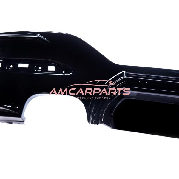 Upgrade Sport Design Heck Diffusor passend für BMW 1er F20 / F21 Facelift 15-19 Hochglanz schwarz