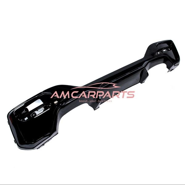 Upgrade Sport Design Heck Diffusor passend für BMW 1er F20 / F21 Facelift 15-19 Hochglanz schwarz